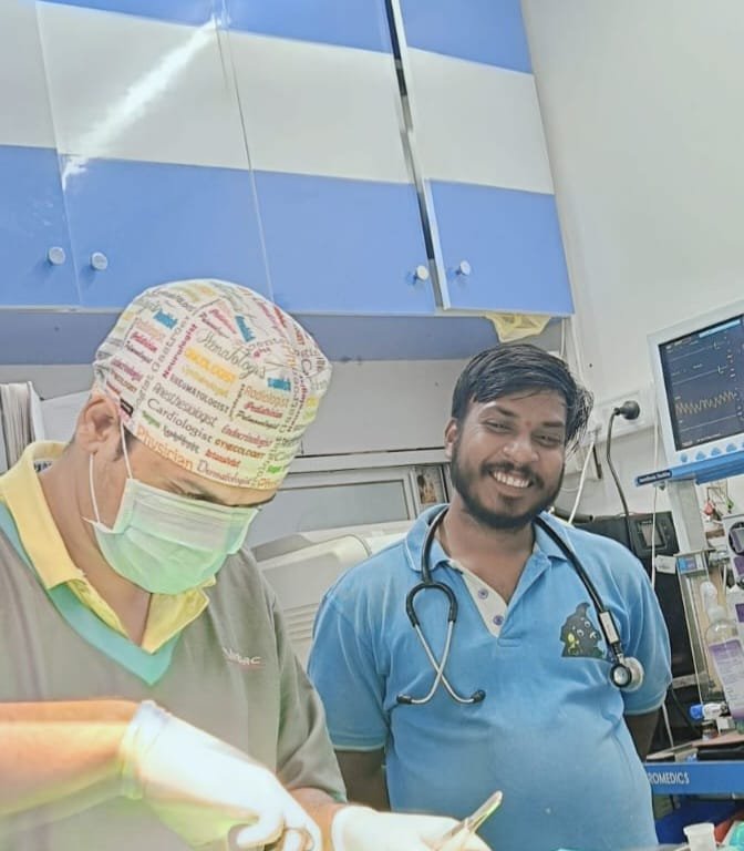 Mr. Deepak Joshi at Shivraj Pet Clinic
