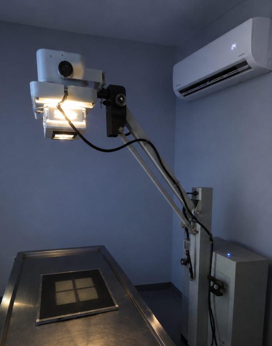 Digital X-ray equipment at Shivraj Pet Clinic, Pune